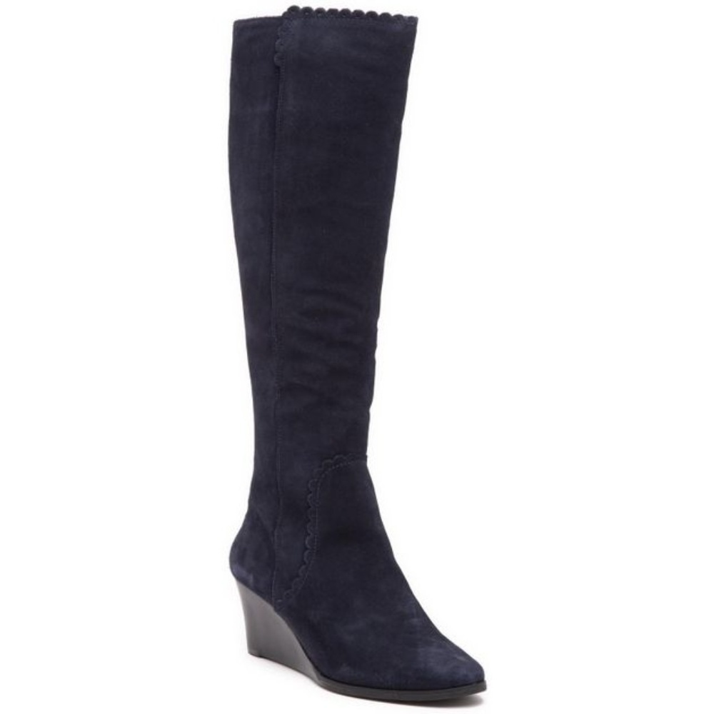 Jack Rogers Mia Suede Knee-High Boot Size 7.5 New